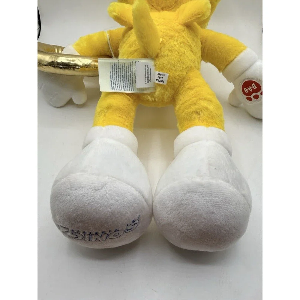 Build A Bear Super Sonic 17